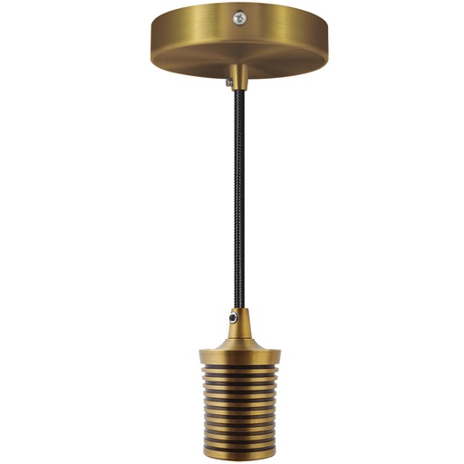 [A125133] Luminario colgante MILAN - Bronce Mate (1 mt)