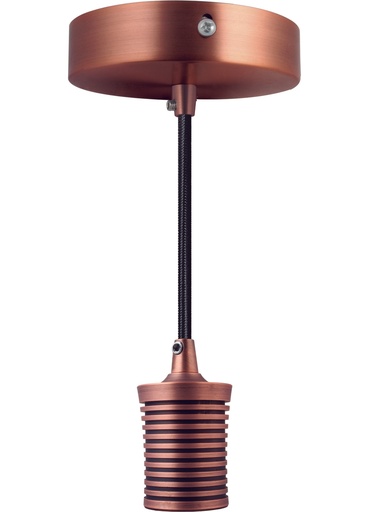 [A125134] Luminario colgante MILAN - Rose Gold Mate (1 mt)