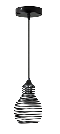 [A125166] Luminario colgante SPRING Panel Abeja - Negro