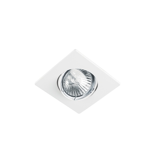 [T45563] Luminario cuadrado blanco spot dirigible,lámpara no incluida - Pag 597