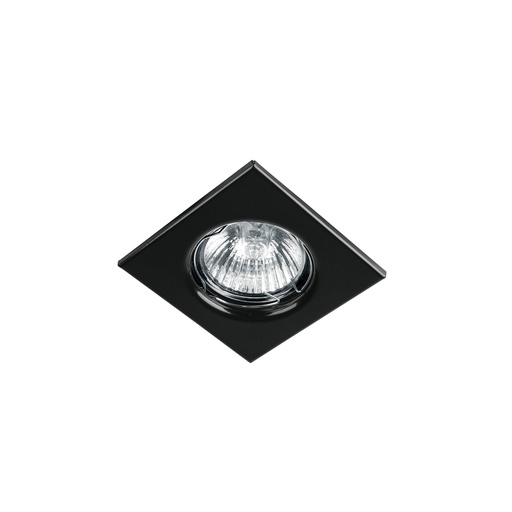 [T45567] Luminario cuadrado negro spot fijo, lámpara no incluida - Pag 597