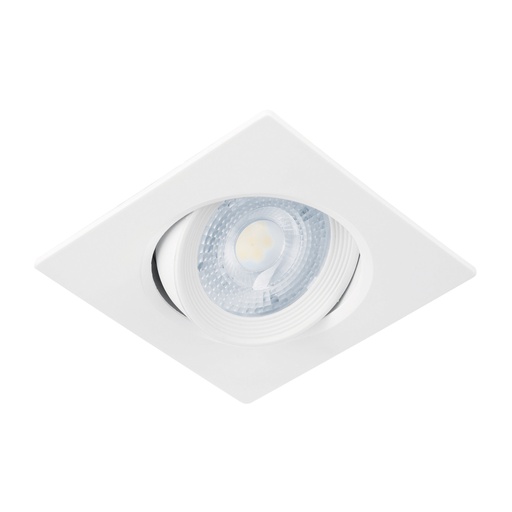 [T46947] Luminario de LED 5 W empotrar cuadrado blanco spot dirigible - Pag 597