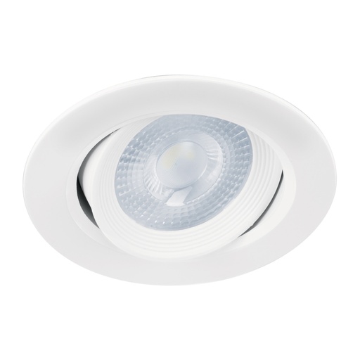 [T46944] Luminario de LED 5 W empotrar redondo blanco spot dirigible - Pag 596