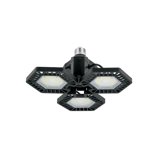 [T46587] Luminario de LED 65 W, aluminio con 3 paneles abatibles - Pag 612