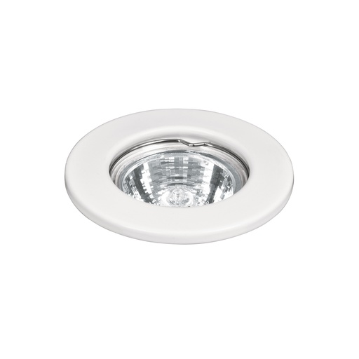 [T46612] Luminario redondo blanco spot fijo, lámpara no incluida - Pag 596