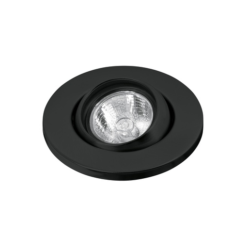 [T46624] Luminario redondo negro spot esférico, lámpara no incluida - Pag 596
