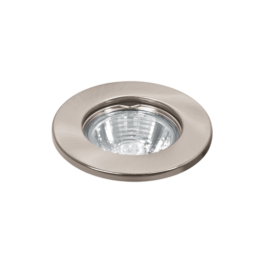 [T46614] Luminario redondo satín spot fijo, lámpara no incluida - Pag 596