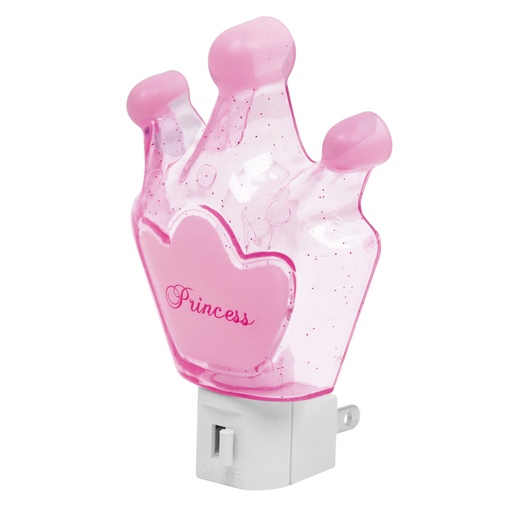 [T46131] Luz de noche con lámpara E12, corona princesa, Volteck - Pag 561