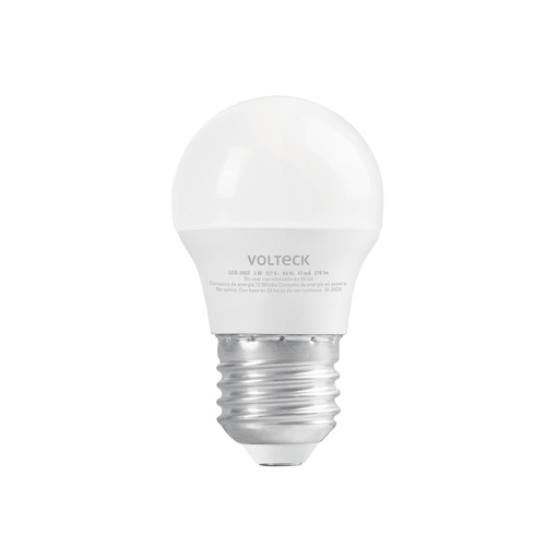 [T46854] Lámpara LED G45 3 W (equiv. 25 W), luz de día, blíster - Pag 582