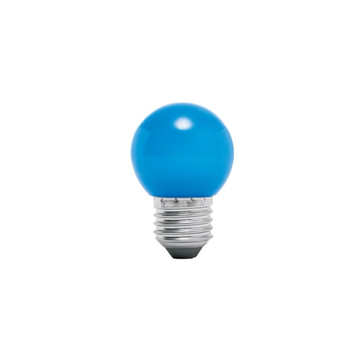 [T46026] Lámpara LED tipo bulbo G45 1 W color azul, caja, Volteck - Pag 587