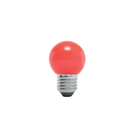 [T46029] Lámpara LED tipo bulbo G45 1 W color rojo, caja, Volteck - Pag 587