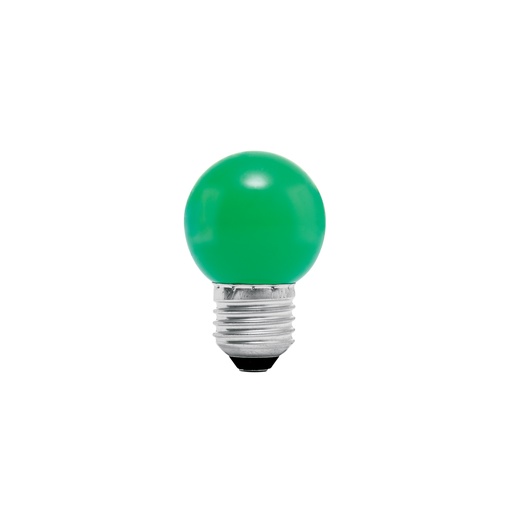 [T46027] Lámpara LED tipo bulbo G45 1 W color verde, caja, Volteck - Pag 587