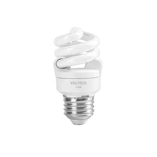 [T48200] Lámpara espiral mini T2 5 W luz de día en blíster, Volteck - Pag 588