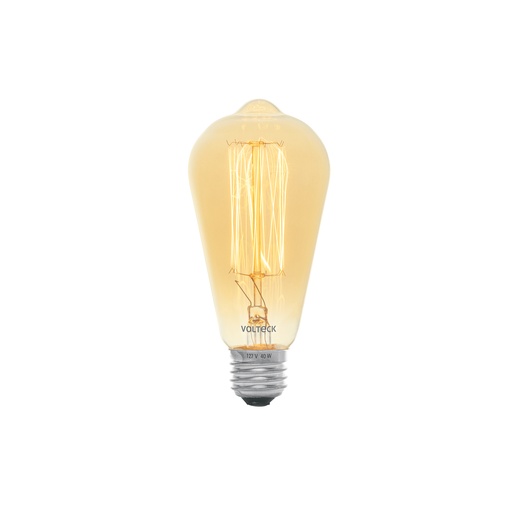 [T47104] Lámpara incandescente vintage 40 W tipo Edison, Volteck - Pag 590