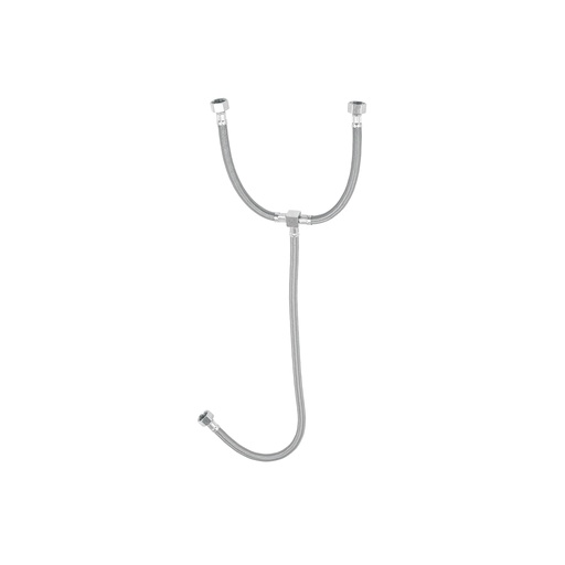 [T48224] Manguera 'T', vinilo, 55 cm, para lavabo, Foset - Pag 679