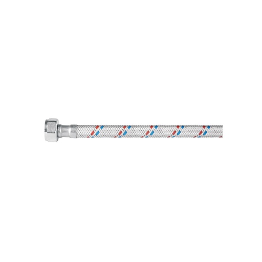 [T49592] Manguera WC, aluminio, 1/2'x7/8', 35 cm, plást/metál, Basic - Pag 678