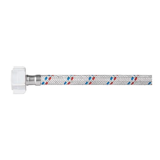 [T49768] Manguera WC, aluminio, 1/2'x7/8', 35 cm, plást/plást, Basic - Pag 678