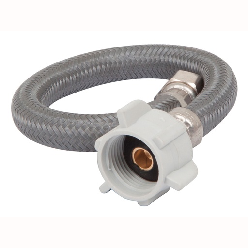[T45503] Manguera WC, vinilo, 3/8'x7/8', 30 cm, conector plástico - Pag 677
