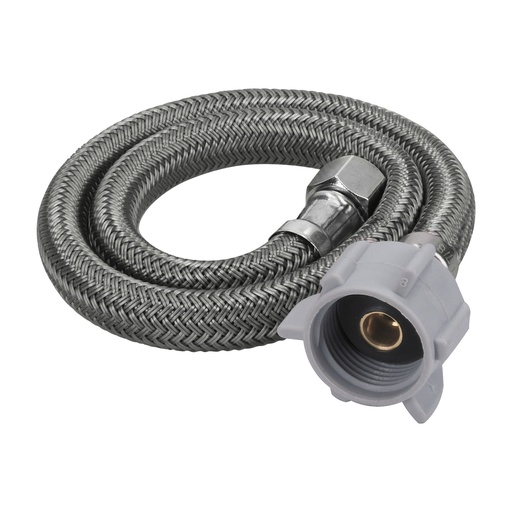 [T45505] Manguera WC, vinilo, 3/8'x7/8', 50 cm, conector plástico - Pag 677
