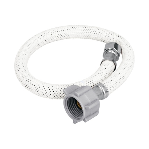 [T45492] Manguera lavabo/fregadero vinilo 40 cm con. plást. 1/2'x3/8' - Pag 679