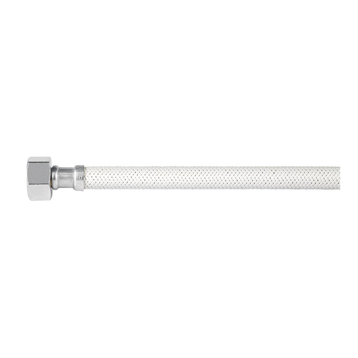 [T45312] Manguera lavabo/fregadero, vinilo blanco, 1/2' x 1/2', 40 cm - Pag 679