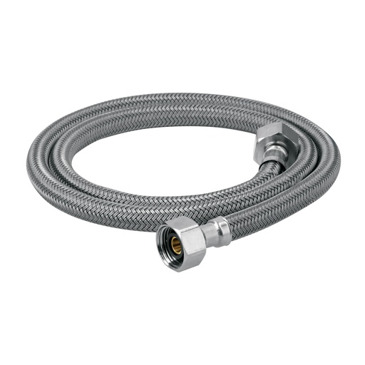 [T49529] Manguera lavabo/fregadero, vinilo gris, 1/2' x 1/2', 100 cm - Pag 679