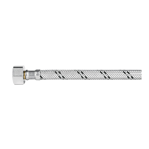 [T49177] Manguera para WC, acero inox, 1/2' x 7/8', 35 cm, Foset - Pag 677