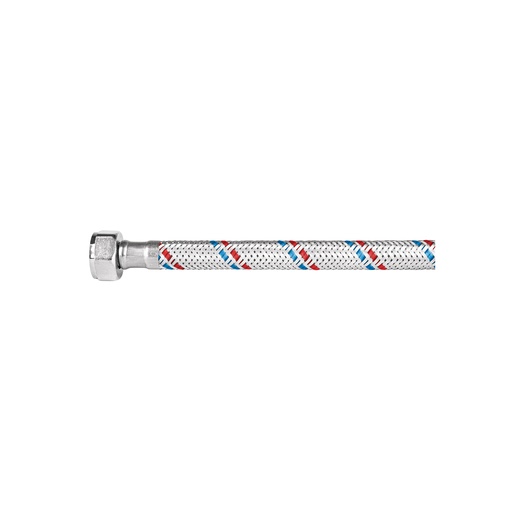 [T26022] Manguera para WC, aluminio, 1/2' x 7/8', 35 cm, Foset Basic - Pag 678