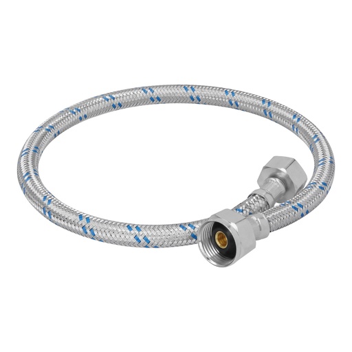 [T49127] Manguera para WC, aluminio, 60 cm, 1/2' x 7/8', Foset - Pag 677