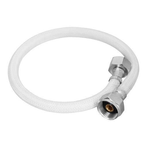 [T45314] Manguera para WC, vinilo blanco, 1/2' x 7/8', 50 cm, Foset - Pag 677