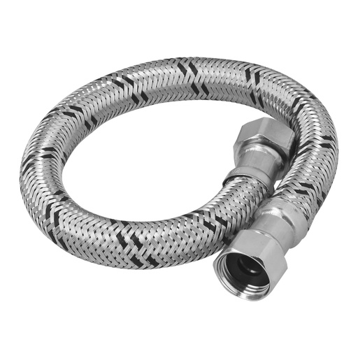[T48964] Manguera para boiler, acero inox, 1/2'x1/2', 40 cm, Foset - Pag 680