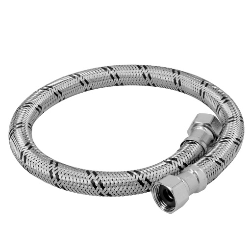 [T48965] Manguera para boiler, acero inox, 1/2'x1/2', 60 cm, Foset - Pag 680