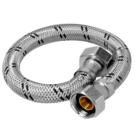 [T49133] Manguera para boiler, acero inox, 3/4'x3/4', 80 cm, Foset - Pag 680