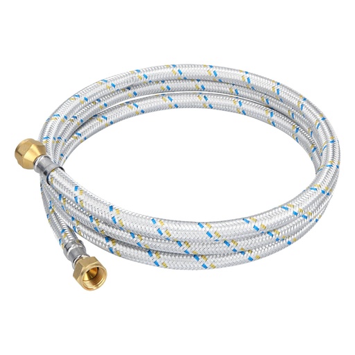 [T49140] Manguera para gas, aluminio, 3/8' x 3/8', 200 cm, Foset - Pag 681
