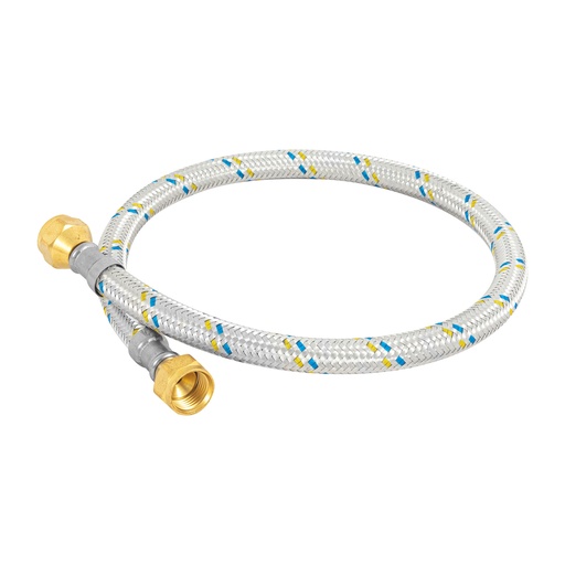 [T49137] Manguera para gas, aluminio, 3/8' x 3/8', 60 cm, Foset - Pag 681