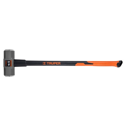 [T16546] Marro octagonal 16 lb, mango fibra de vidrio 36', Truper - Pag 364