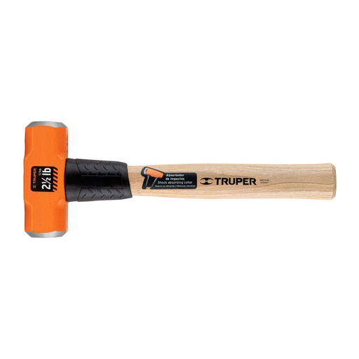 [T17045] Marro octagonal 2.5 lb, mango de madera 12', Truper - Pag 364