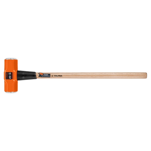 [T16516] Marro octagonal 20 lb, mango de madera 36', Truper - Pag 364