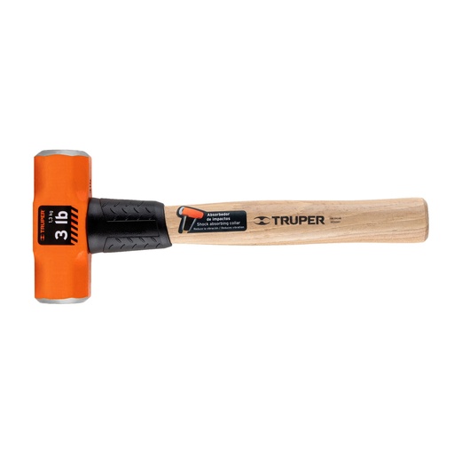 [T16507] Marro octagonal 3 lb, mango de madera 12', Truper - Pag 364