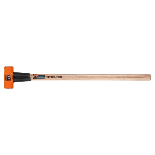 [T16509] Marro octagonal 6 lb, mango de madera 36', Truper - Pag 364