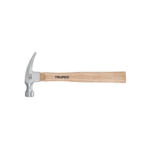 [T16754] Martillo pulido 16 oz uña recta, mango madera, Truper - Pag 367