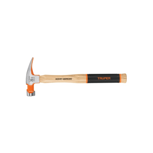 [T16660] Martillo pulido 20 oz uña recta, mango hickory, Truper Grip - Pag 366