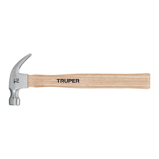 [T16750] Martillo pulido 7 oz uña curva, mango madera, Truper - Pag 367