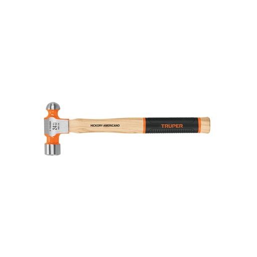 [T16903] Martillo pulido de bola 24 oz mango hickory, Truper Grip - Pag 366