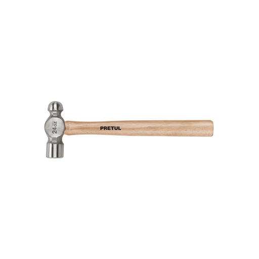 [T22659] Martillo pulido de bola 24 oz mango madera, Pretul - Pag 366