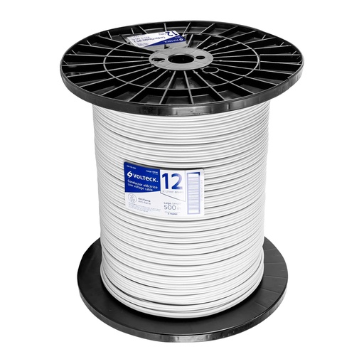 [T40046] Metro de cordón dúplex 12 AWG, carrete 500 m, Volteck - Pag 547