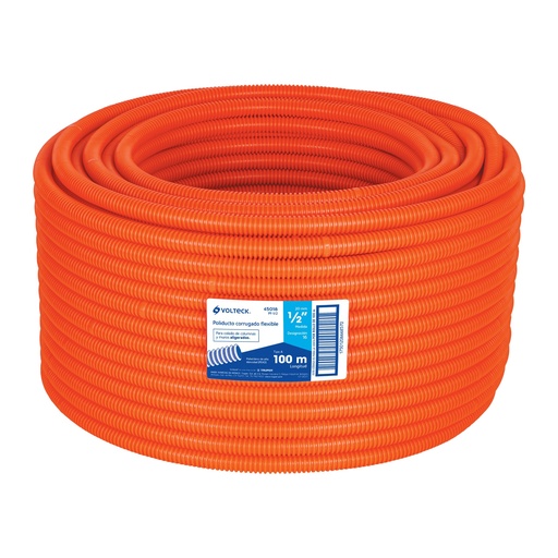 [T45018] Metro de poliducto 1/2' corrugado flex. s/guía, rollo 100 m - Pag 576