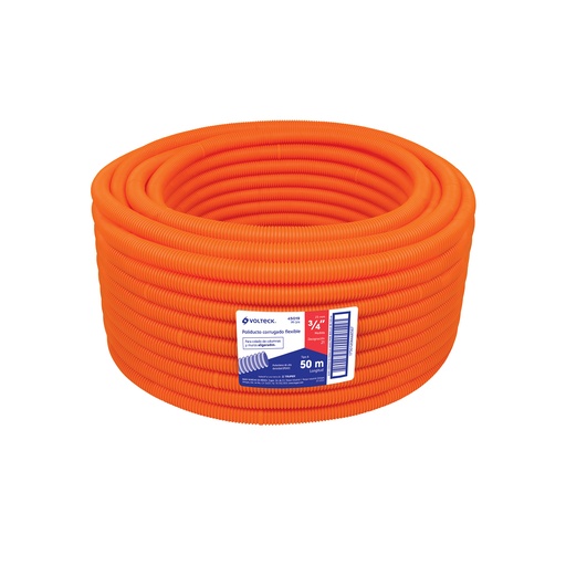 [T45019] Metro de poliducto 3/4' corrugado flex. s/guía, rollo 50 m - Pag 576