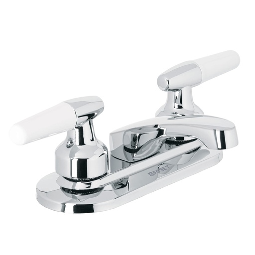 [T49203] Mezcladora 4' para lavabo, nariz larga, manerales cono - Pag 615