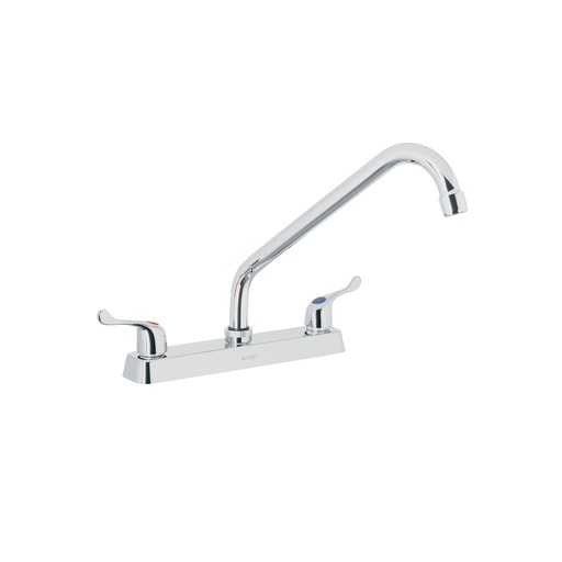 [T49287] Mezcladora 8' p/fregadero, cuello largo, manerales palanca - Pag 618